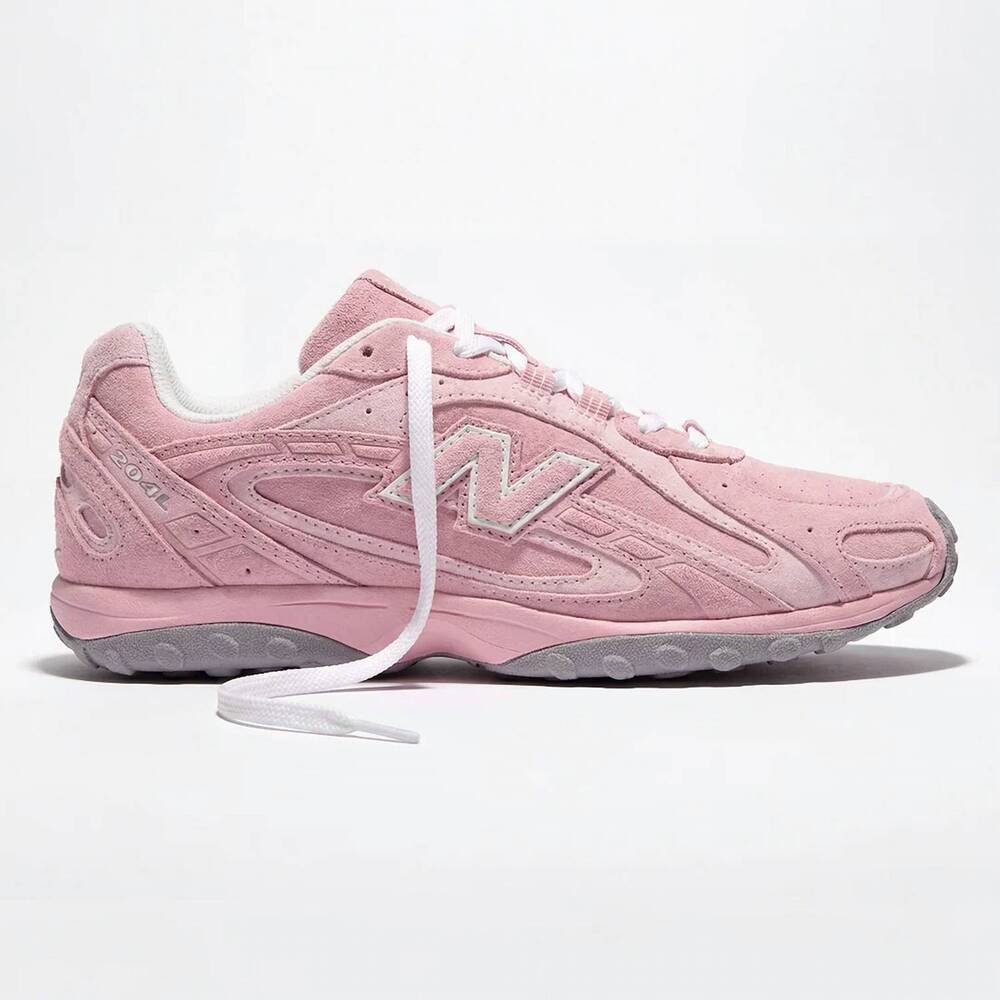 NEW NEW BALANCE women's 204l shoes in pastel pink